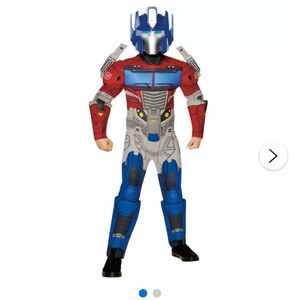 Spirit Superhero Costume for Kids - Red, Blue, Silver
